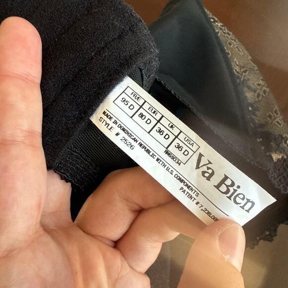 NWT Va Bien Marquise Plunge Convertible Longline Bra Lingerie Size 36D - Picture 5 of 6